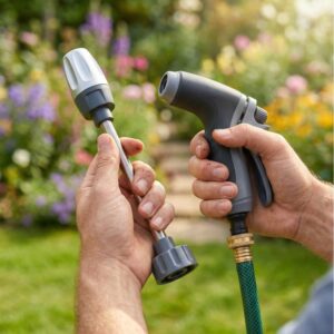 Connecting the Jetterix nozzle to a hose